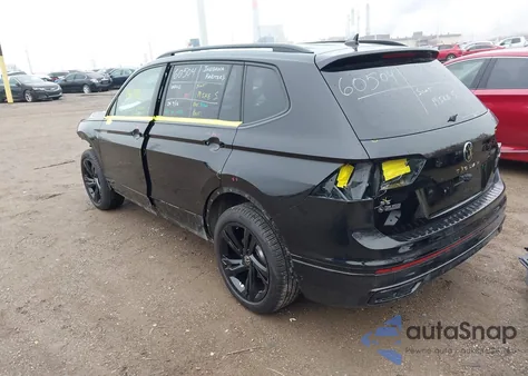 2024 Volkswagen Tiguan 2.0T Se R-Line Black from USA, damaged, VIN 3VV8B7AX9RM203482